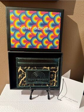 NWT Kurt Geiger Southbank Card Holder with Gift Box